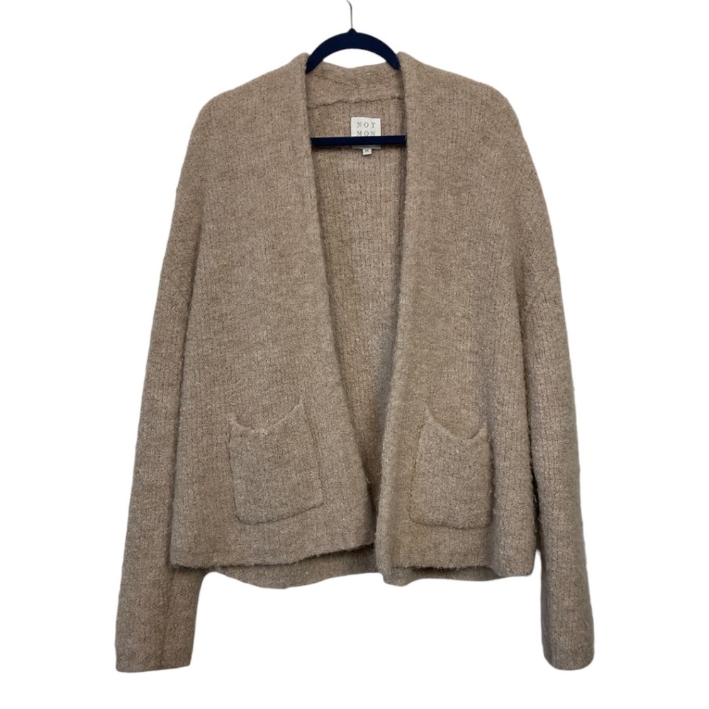 Not Monday Owen Alpaca Sweater Jacket - Picture 2 of 9